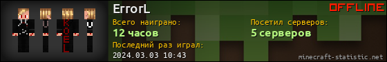 Юзербар 560x90 для ErrorL