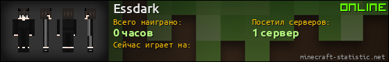 Юзербар 560x90 для Essdark
