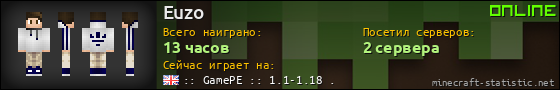 Юзербар 560x90 для Euzo