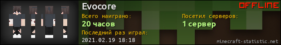 Юзербар 560x90 для Evocore
