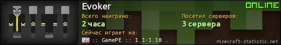 Юзербар 560x90 для Evoker