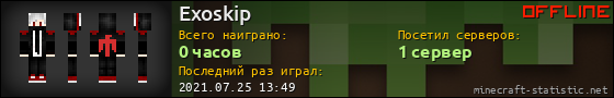 Юзербар 560x90 для Exoskip