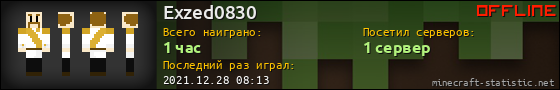 Юзербар 560x90 для Exzed0830