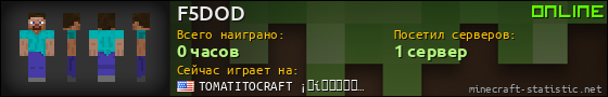 Юзербар 560x90 для F5DOD