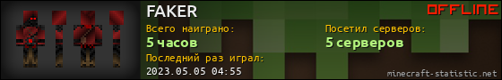 Юзербар 560x90 для FAKER