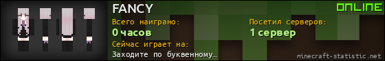 Юзербар 560x90 для FANCY