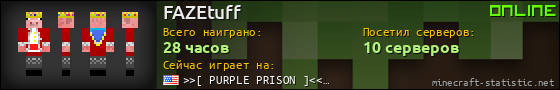 Юзербар 560x90 для FAZEtuff