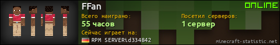 Юзербар 560x90 для FFan