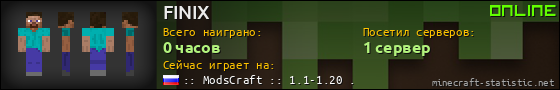 Юзербар 560x90 для FINIX
