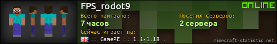 Юзербар 560x90 для FPS_rodot9