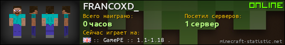 Юзербар 560x90 для FRANCOXD_