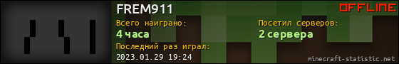 Юзербар 560x90 для FREM911