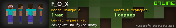 Юзербар 560x90 для F_O_X