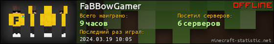 Юзербар 560x90 для FaBBowGamer