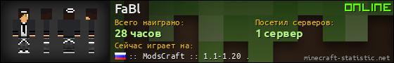 Юзербар 560x90 для FaBl