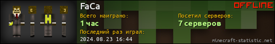Юзербар 560x90 для FaCa