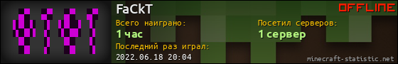Юзербар 560x90 для FaCkT