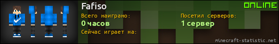 Юзербар 560x90 для Fafiso