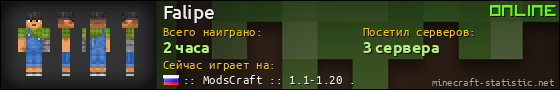 Юзербар 560x90 для Falipe