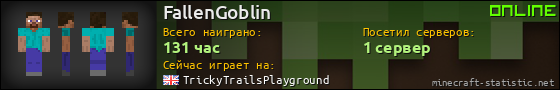 Юзербар 560x90 для FallenGoblin