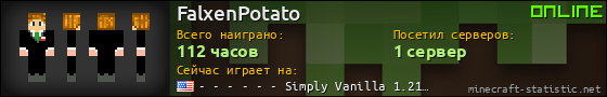 Юзербар 560x90 для FalxenPotato