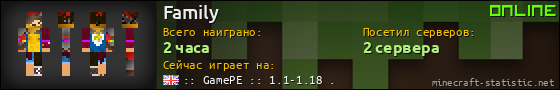 Юзербар 560x90 для Family