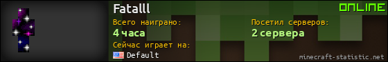 Юзербар 560x90 для Fatalll