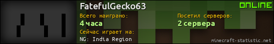 Юзербар 560x90 для FatefulGecko63