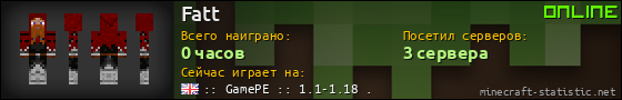 Юзербар 560x90 для Fatt
