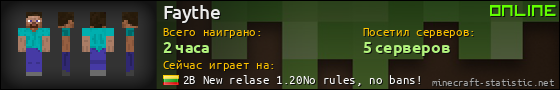 Юзербар 560x90 для Faythe