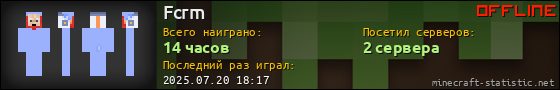 Юзербар 560x90 для Fcrm