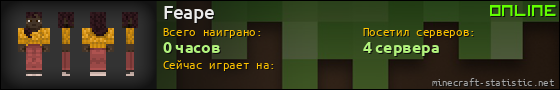 Юзербар 560x90 для Feape