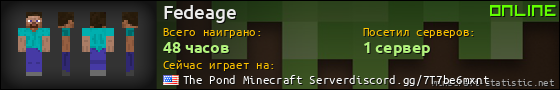 Юзербар 560x90 для Fedeage