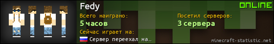 Юзербар 560x90 для Fedy