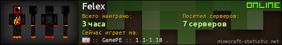 Юзербар 560x90 для Felex