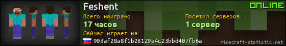 Юзербар 560x90 для Feshent