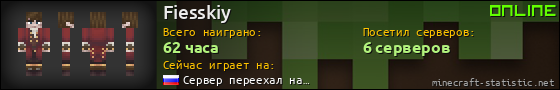 Юзербар 560x90 для Fiesskiy