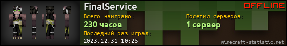 Юзербар 560x90 для FinalService