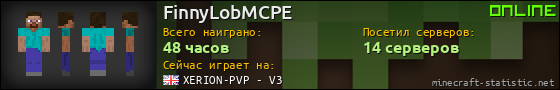 Юзербар 560x90 для FinnyLobMCPE