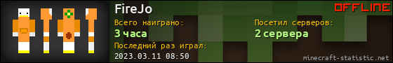 Юзербар 560x90 для FireJo