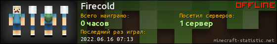 Юзербар 560x90 для Firecold