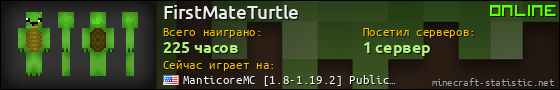 Юзербар 560x90 для FirstMateTurtle