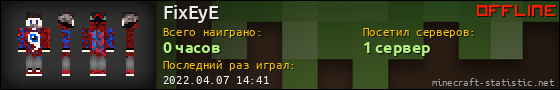 Юзербар 560x90 для FixEyE