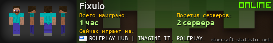 Юзербар 560x90 для Fixulo