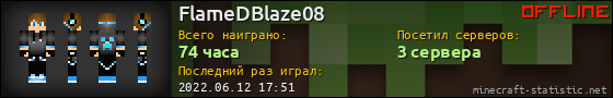 Юзербар 560x90 для FlameDBlaze08