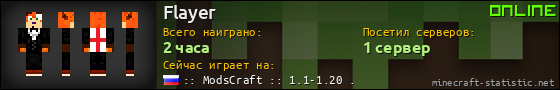 Юзербар 560x90 для Flayer