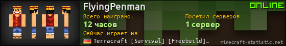 Юзербар 560x90 для FlyingPenman