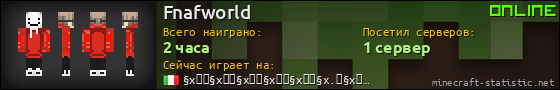 Юзербар 560x90 для Fnafworld