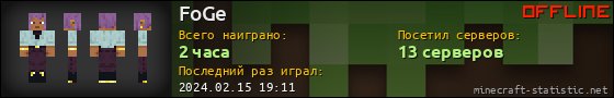 Юзербар 560x90 для FoGe