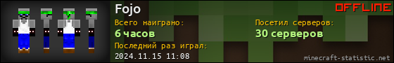 Юзербар 560x90 для Fojo